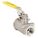 MANUAL TWO-WAY BALL VALVE: ½ IN NOMINAL VALVE SIZE, STAINLESS STEEL, STRAIGHT VALVE BODY