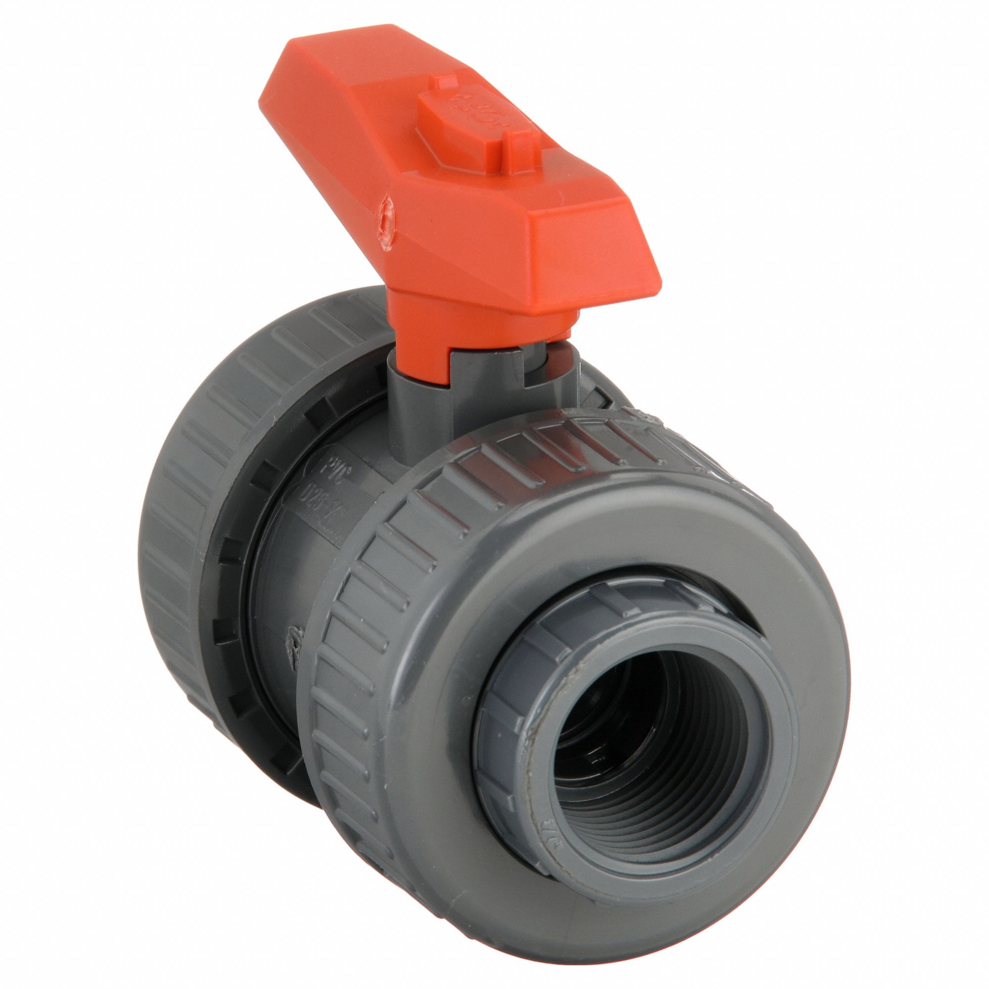 GF PIPING SYSTEMS, 3/4 in, PVC, Manual Two-Way Ball Valve - 1CMC4 ...