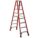 TWIN STEPLADDER,FBRGLS,IAA,8FT,FM1400HD