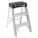 STEP STOOL,24 IN H,300 LBS.,ALUMINUM