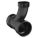COMBINATION WYE & 45 °  REDUCING ELBOW: 4 IN X 4 IN X 2 IN FITTING, SCHEDULE 40, BLACK