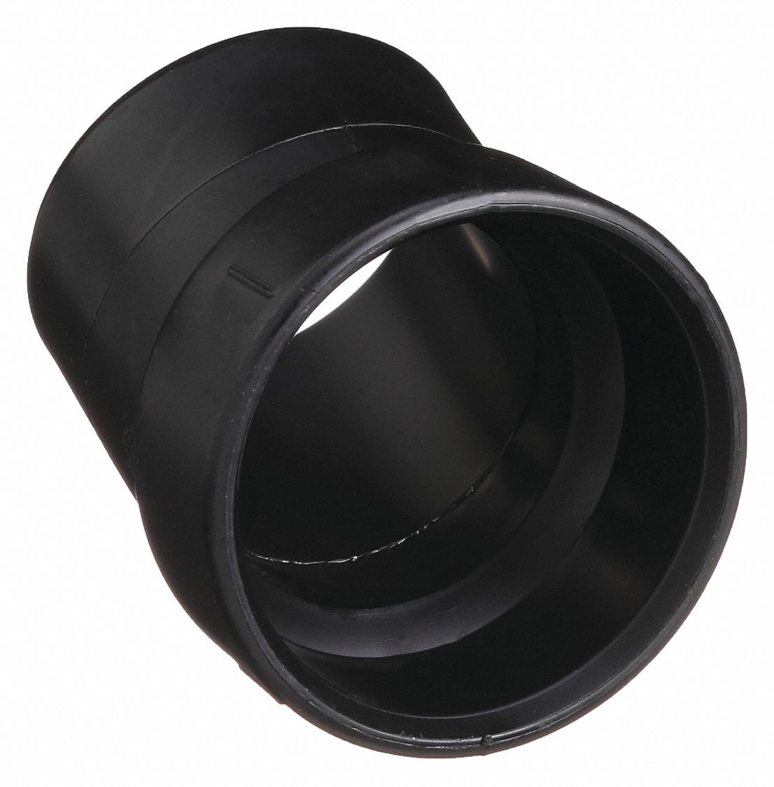 22½ °  STREET ELBOW: 3 IN X 3 IN FITTING, SCHEDULE 40, MALE SPIGOT X FEMALE SOCKET, BLACK