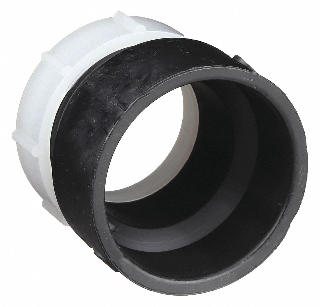 Trap Adapter: 1 1/2 in x 1 1/2 in Fitting Pipe Size, Schedule 40, Female Socket x Female Socket