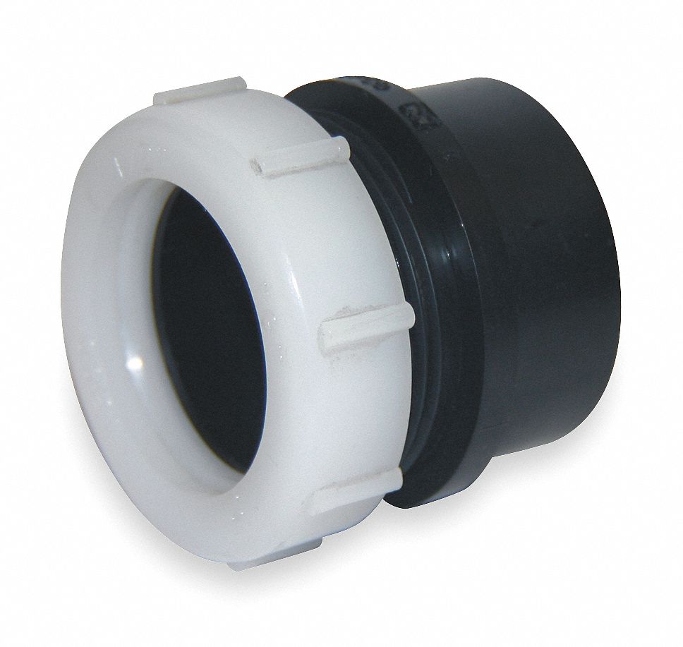 CHARLOTTE PIPE AND FOUNDRY CO. 11/2 in Male Trap Adapter with Poly Nut