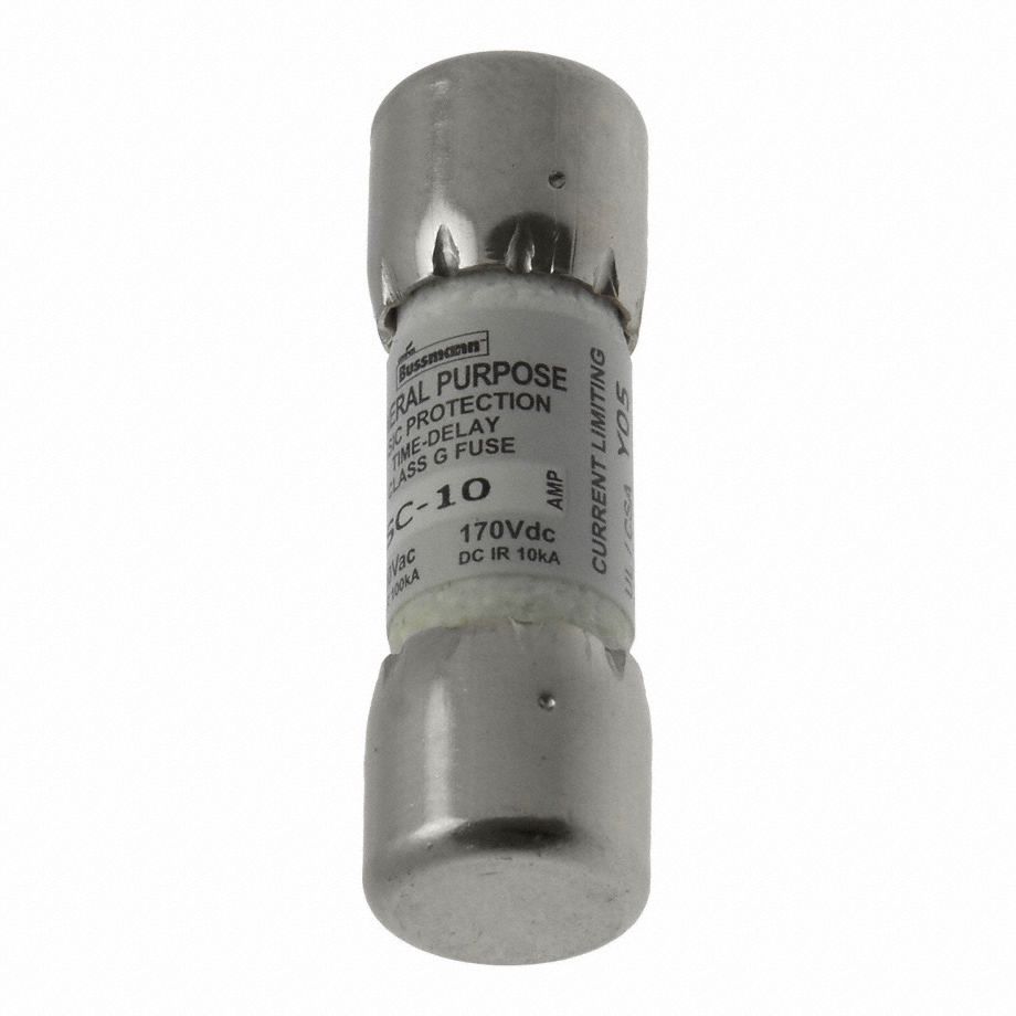 Bussmann Fuse 10 A Amps 600v Ac 1 516 In L X 716 In Dia Fuse Size