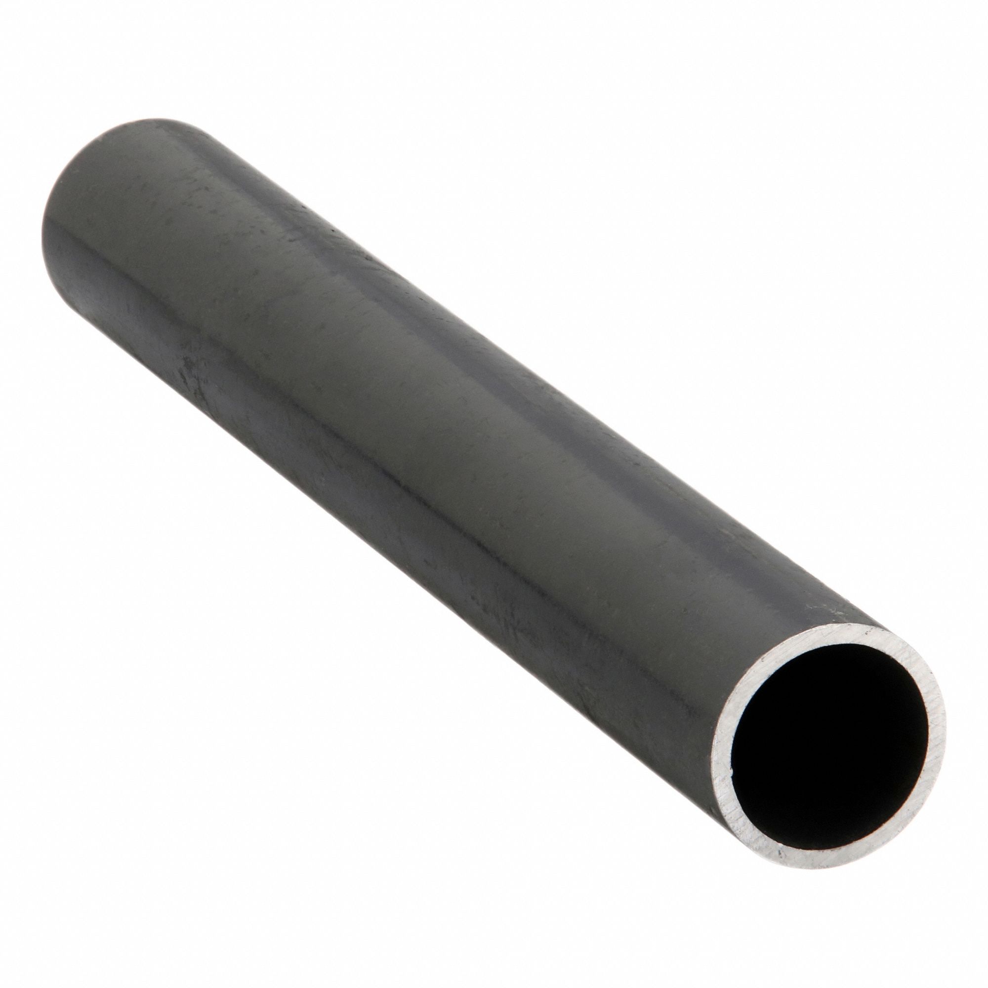 Pipe: Black Steel, 1 1/4 in Nominal Pipe Size, 12 in Lg, Unthreaded, Schedule 40, Welded