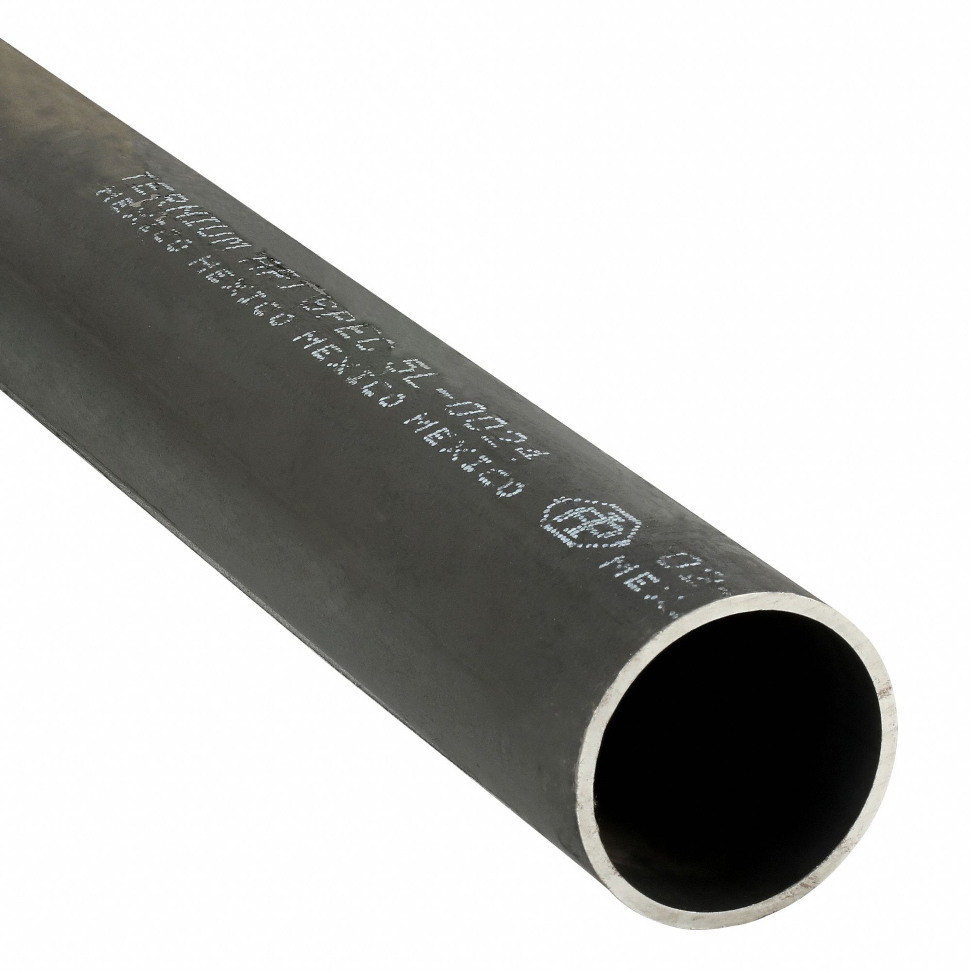 Pipe: Black Steel, 4 in Nominal Pipe Size, 3 ft Lg, Unthreaded, Schedule 40, Welded