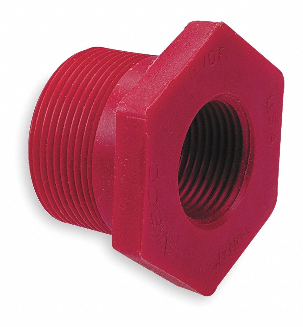 Chemtrol Reducer Bushing 3 4 X 1 2 In Mpt X Fpt 1crj1 6514 3 4x1 2 Grainger