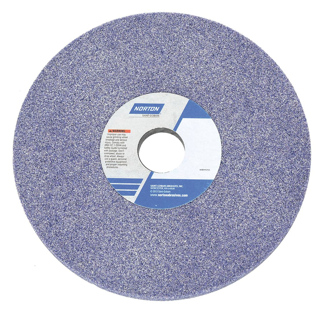 StrghtGrindWhl, 1.25"CN, 46 Grit, 7"Dia, PK5