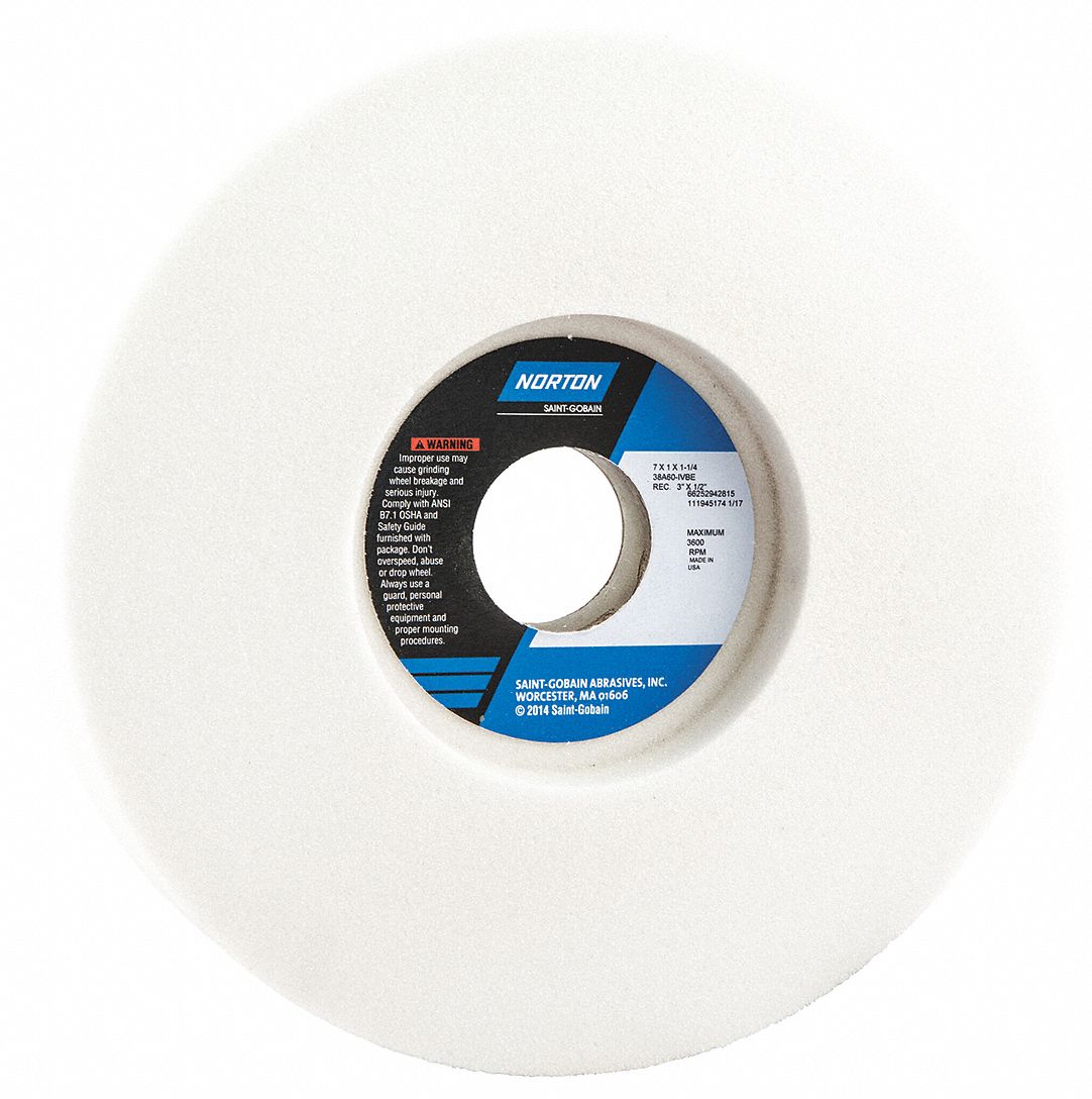 RECESSED GRINDING WHEEL,60 GRIT,PK5