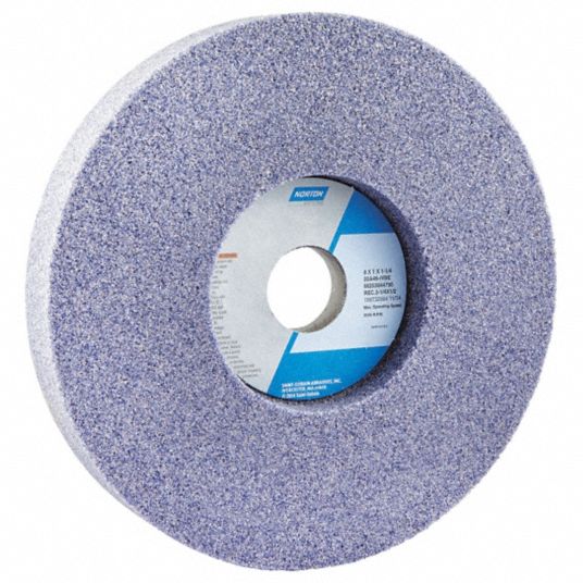 Norton - Surface Grinding Wheel: 8″ Dia, 1″ Thick, 5/8″ Hole, 14