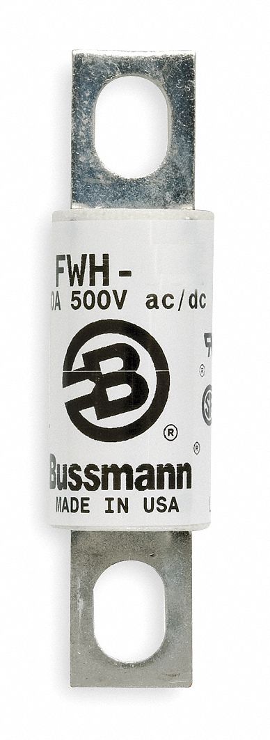 SEMICONDUCTOR FUSE, 60 AMPS, 500V AC, BOLT-ON BODY, 3-3/16 IN L X 13/16 IN DIAMETER FUSE SIZE