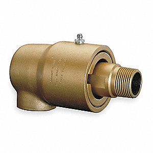 ROTARY UNION,1 IN NPT,CARBON STEEL
