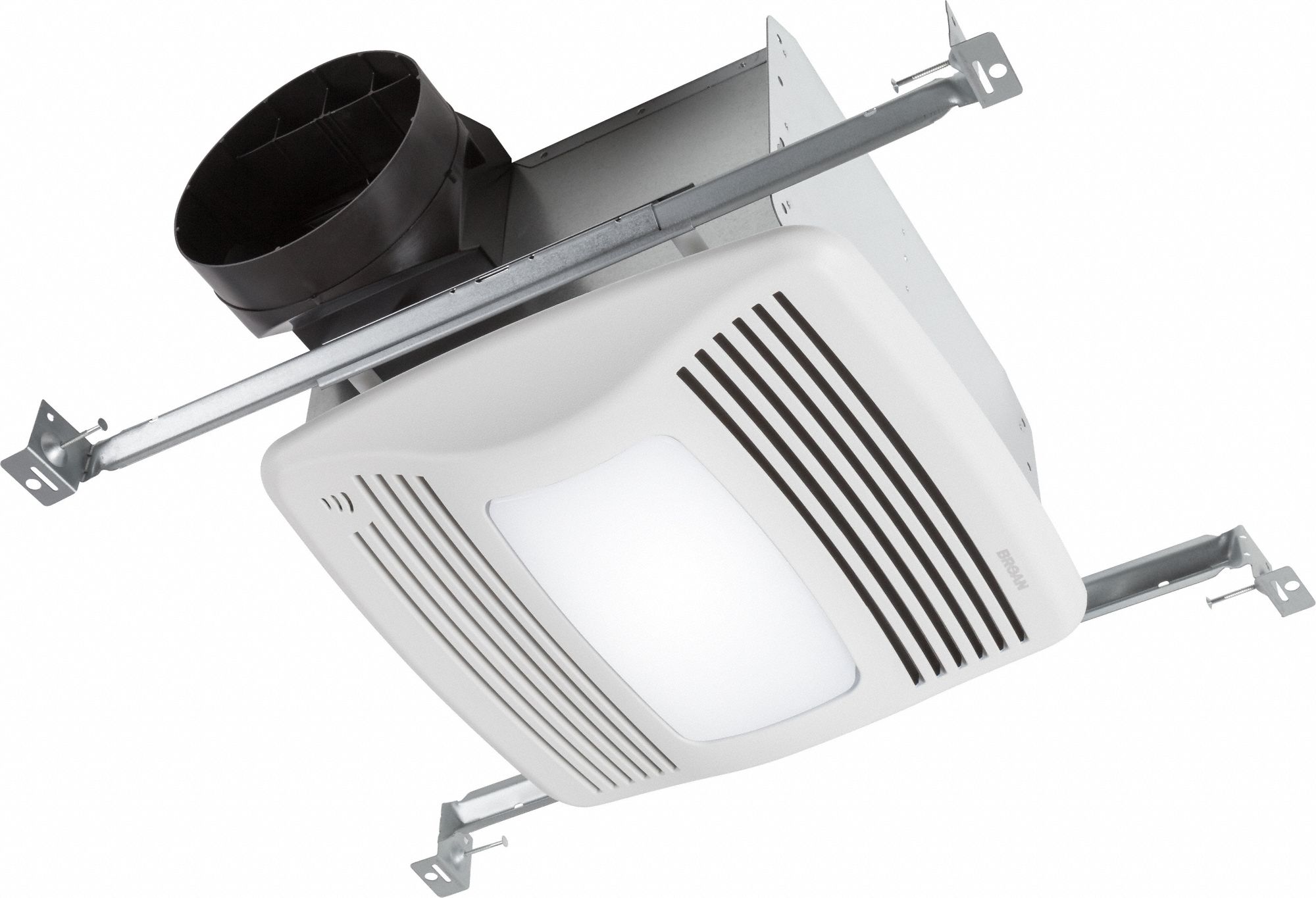 BROAN 11 3/8 in x 10 1/2 in x 7 5/8 in Bathroom Fan, 110 CFM, 1.3 Amps ...