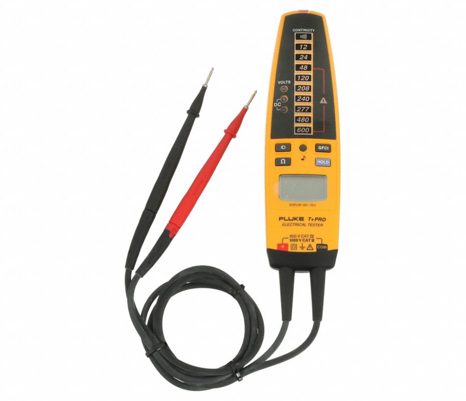 FLUKE Probador Voltaje,10.2a600VCD - 1CWL2 | Fluke-T+Pro - Grainger México