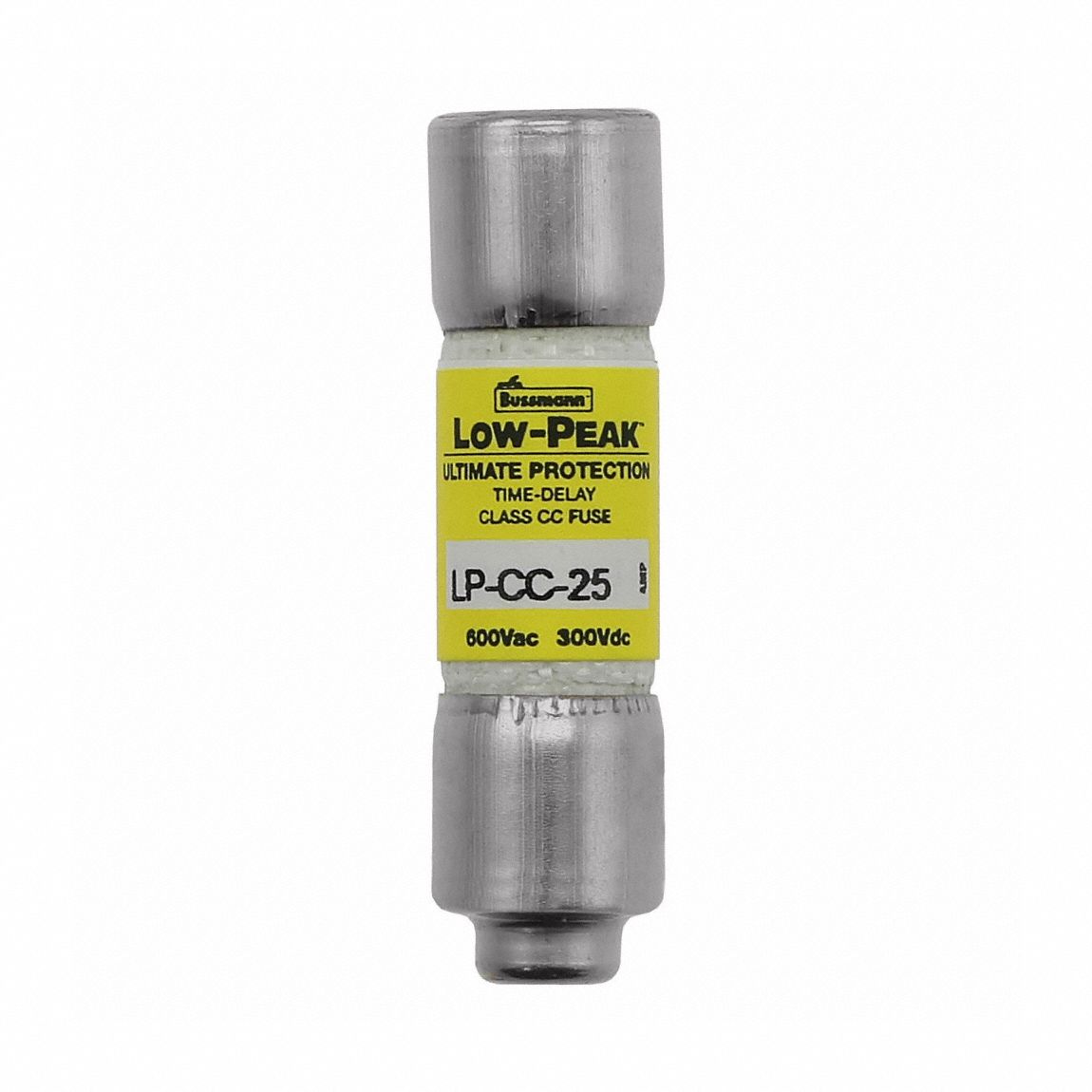 BUSSMANN, Time Delay, 25 A, UL Class CC Fuse 1CX54LPCC25 Grainger