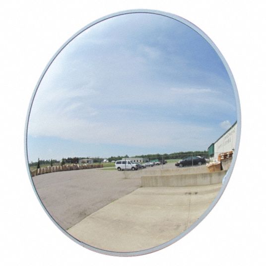 Round, Acrylic, Outdoor Convex Mirror - 2GVT6