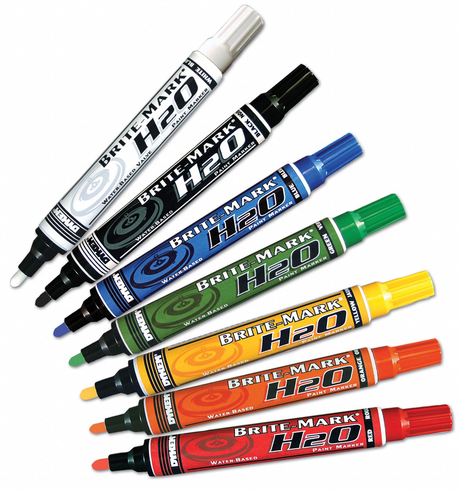 DYKEM Permanent Paint Marker, PaintBased, Yellows Color Family, Medium