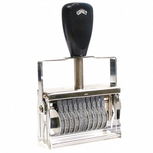 COSCO Ink Pad Required Numbering Stamp 1CZT7038730 Grainger