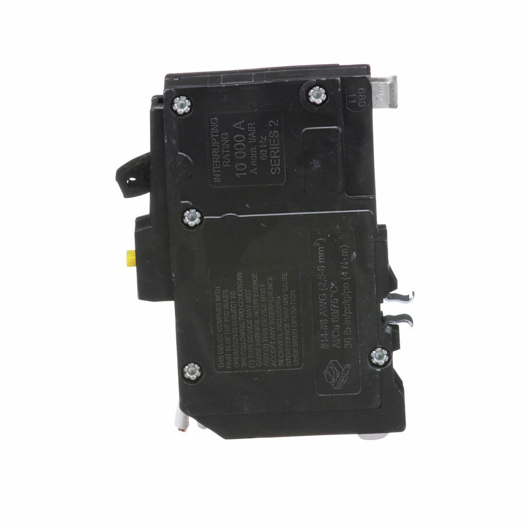SQUARE D Miniature Circuit Breaker 20 A, 120V AC, Single Phase, 10kA