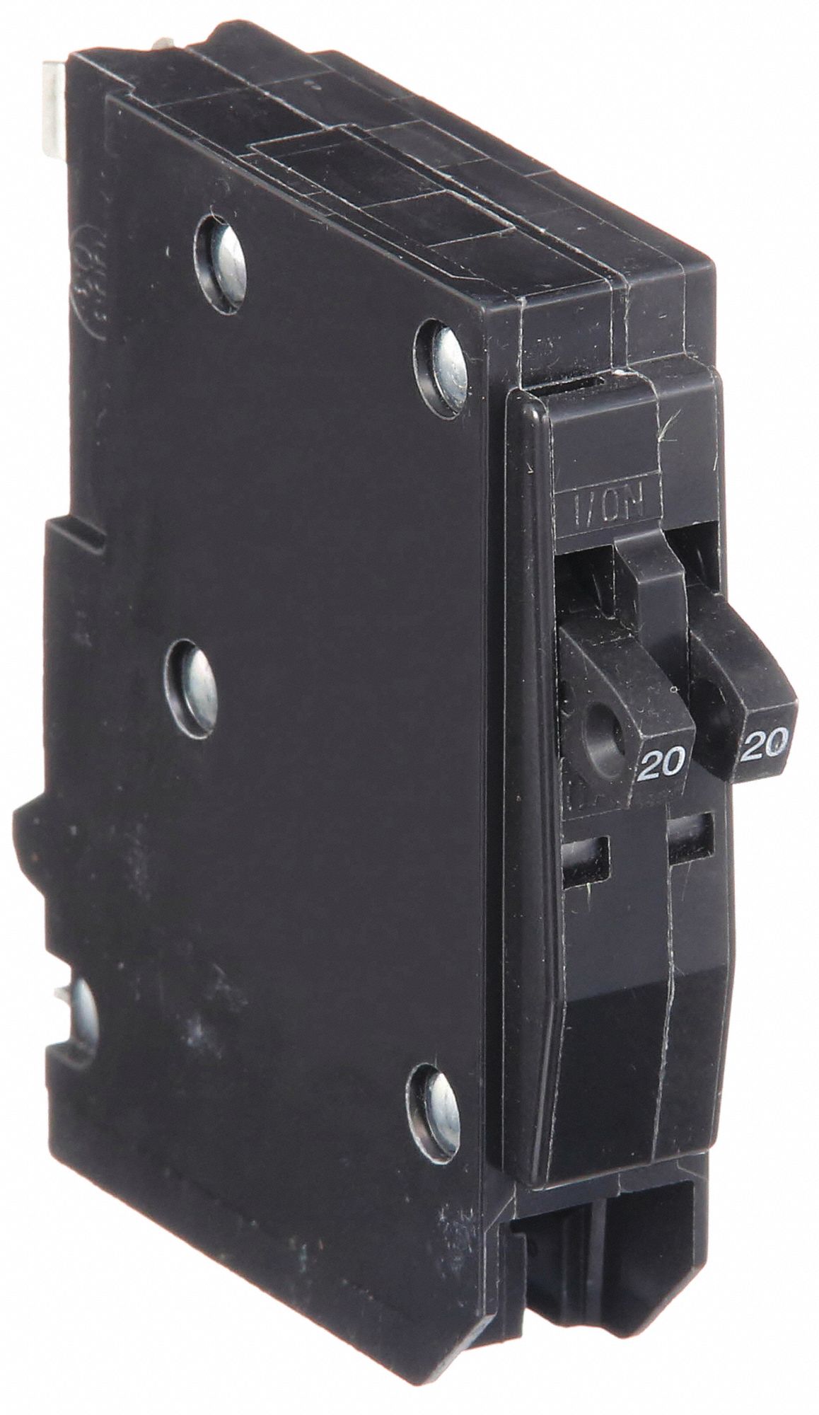 SQUARE D, 20 A, 120/240V AC, Miniature Circuit Breaker 1D250QO2020