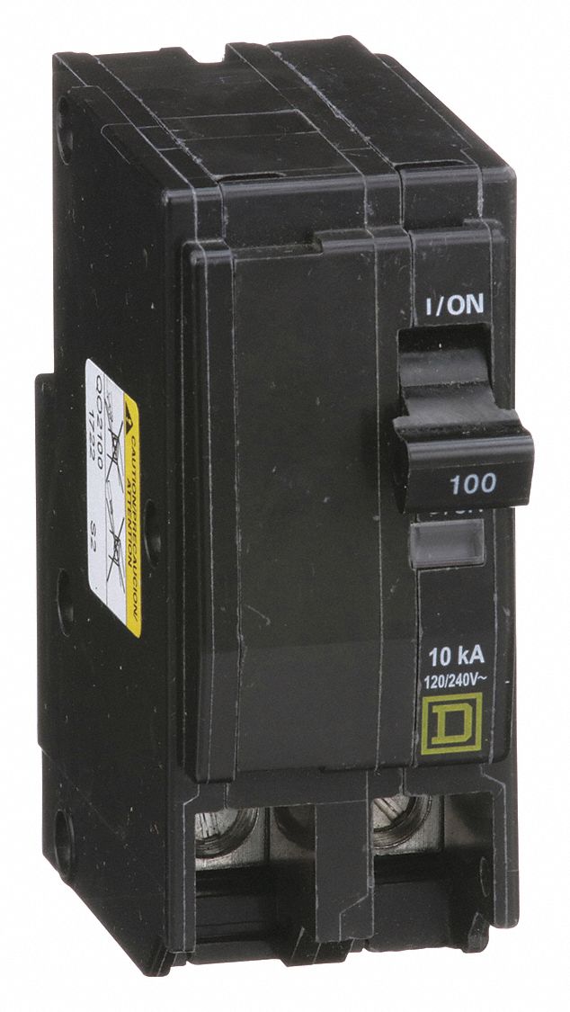 Square D QO2100 100 A Miniature Circuit Breaker for sale online
