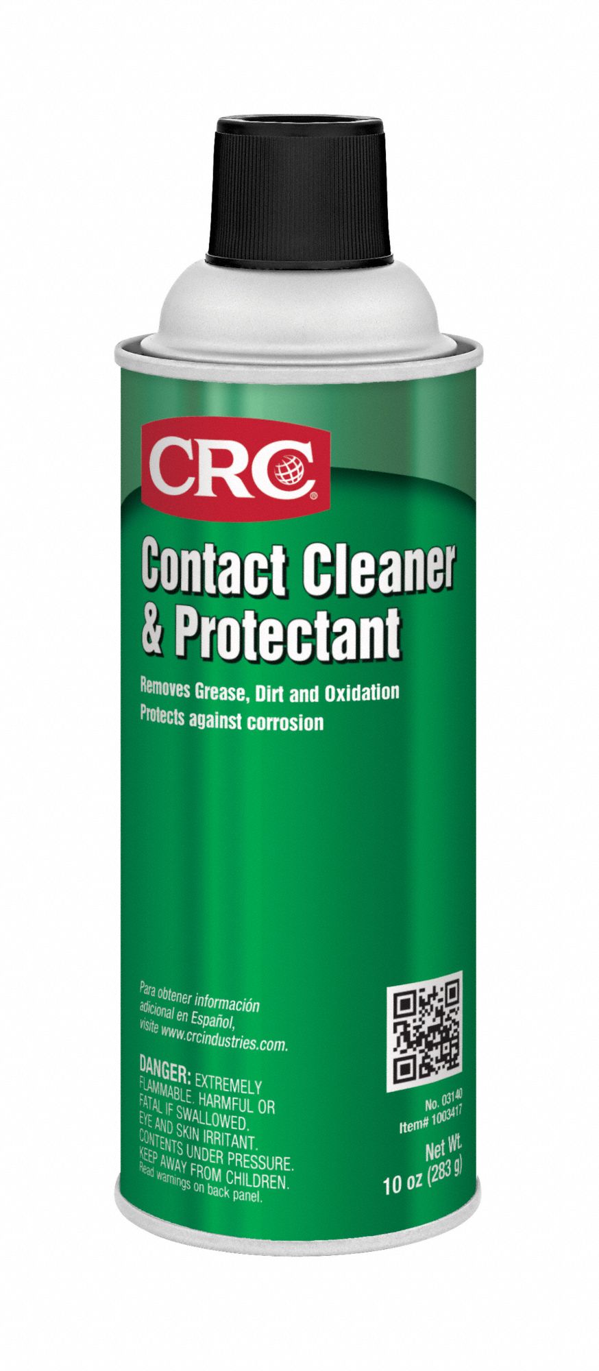 CRC, Aerosol Spray Can, 10 oz, Contact Cleaner and Protectant 1D26103140 Grainger