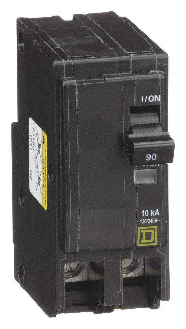 Circuit Breaker,90a,plug In,120 240v,2p Qo290 785901501312 