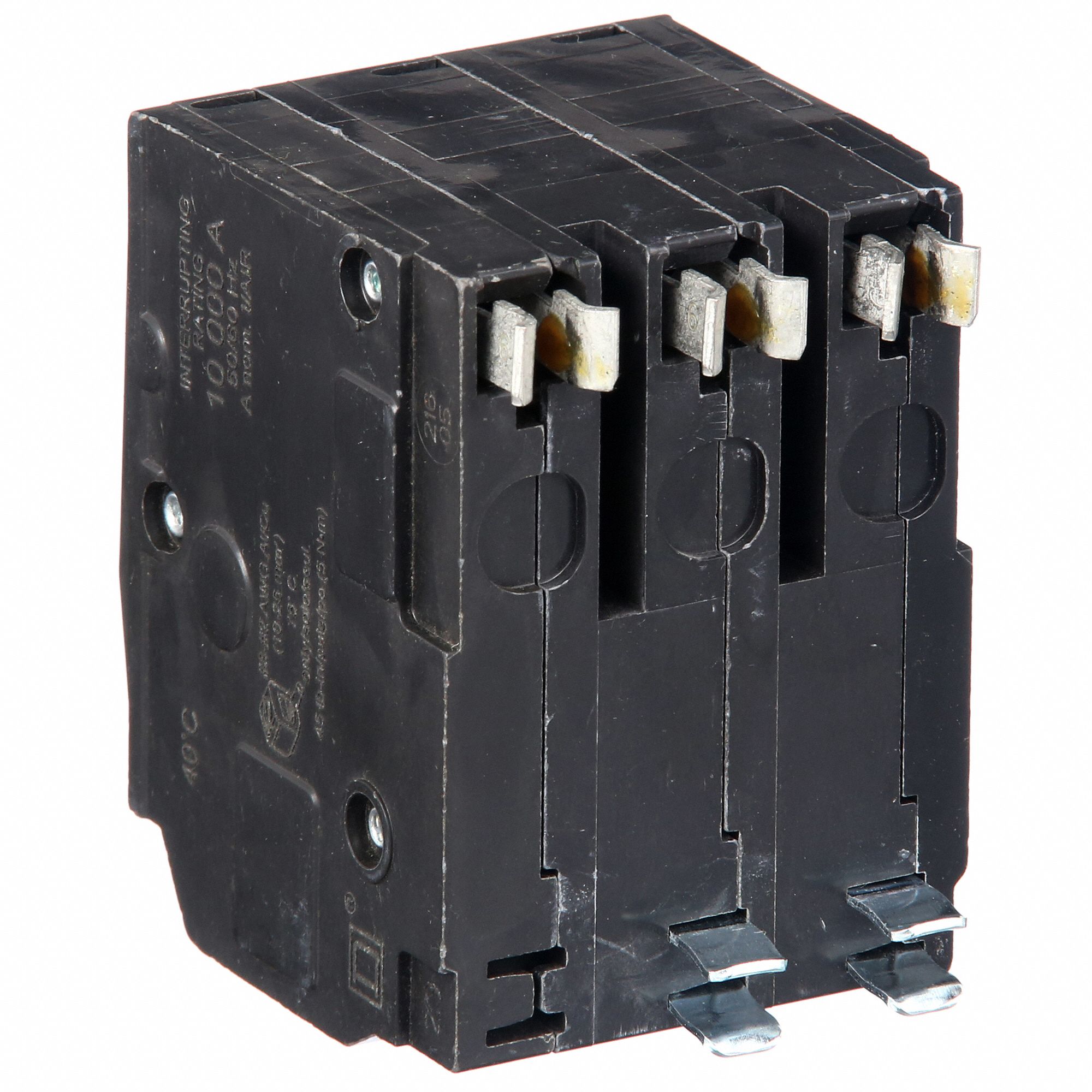 SQUARE D Miniature Circuit Breaker 50 A, 120/240V AC, Three Phase