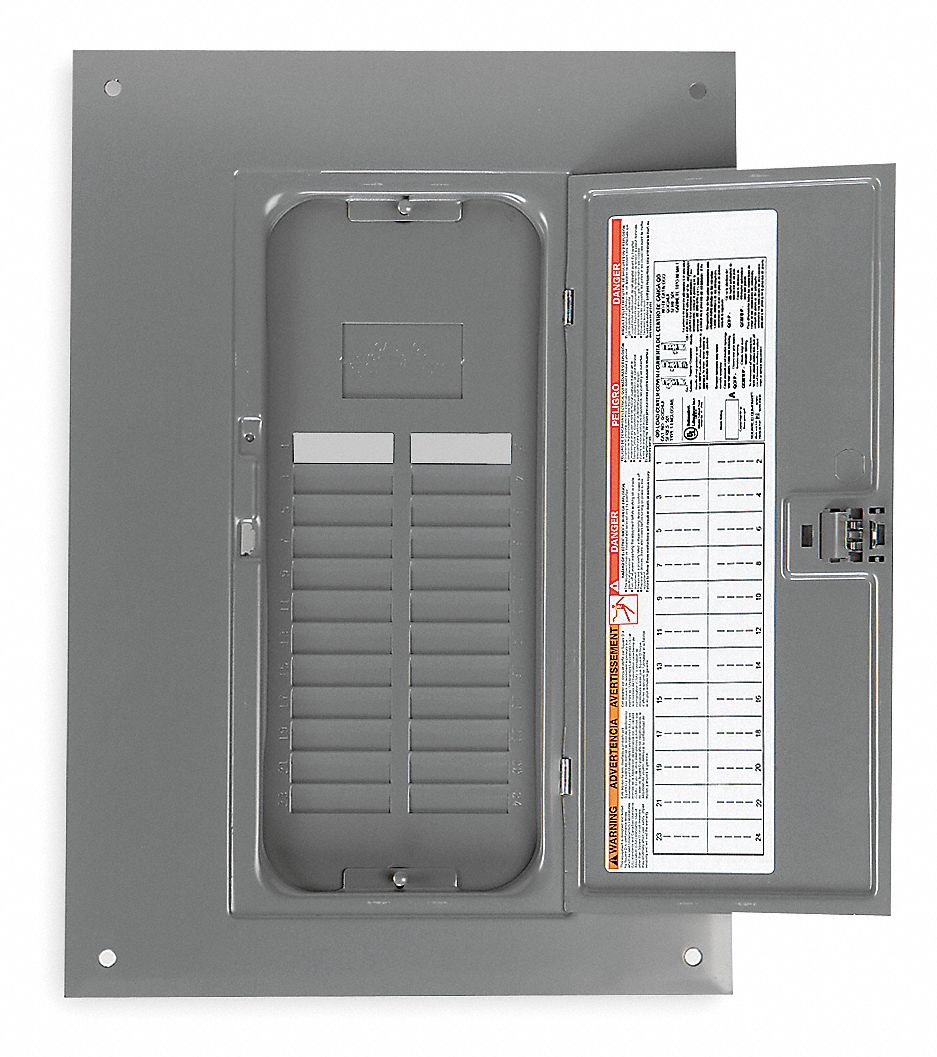 SQUARE D Cover, Flush Mounting Style, For Use With QO ... security wiring pannel 