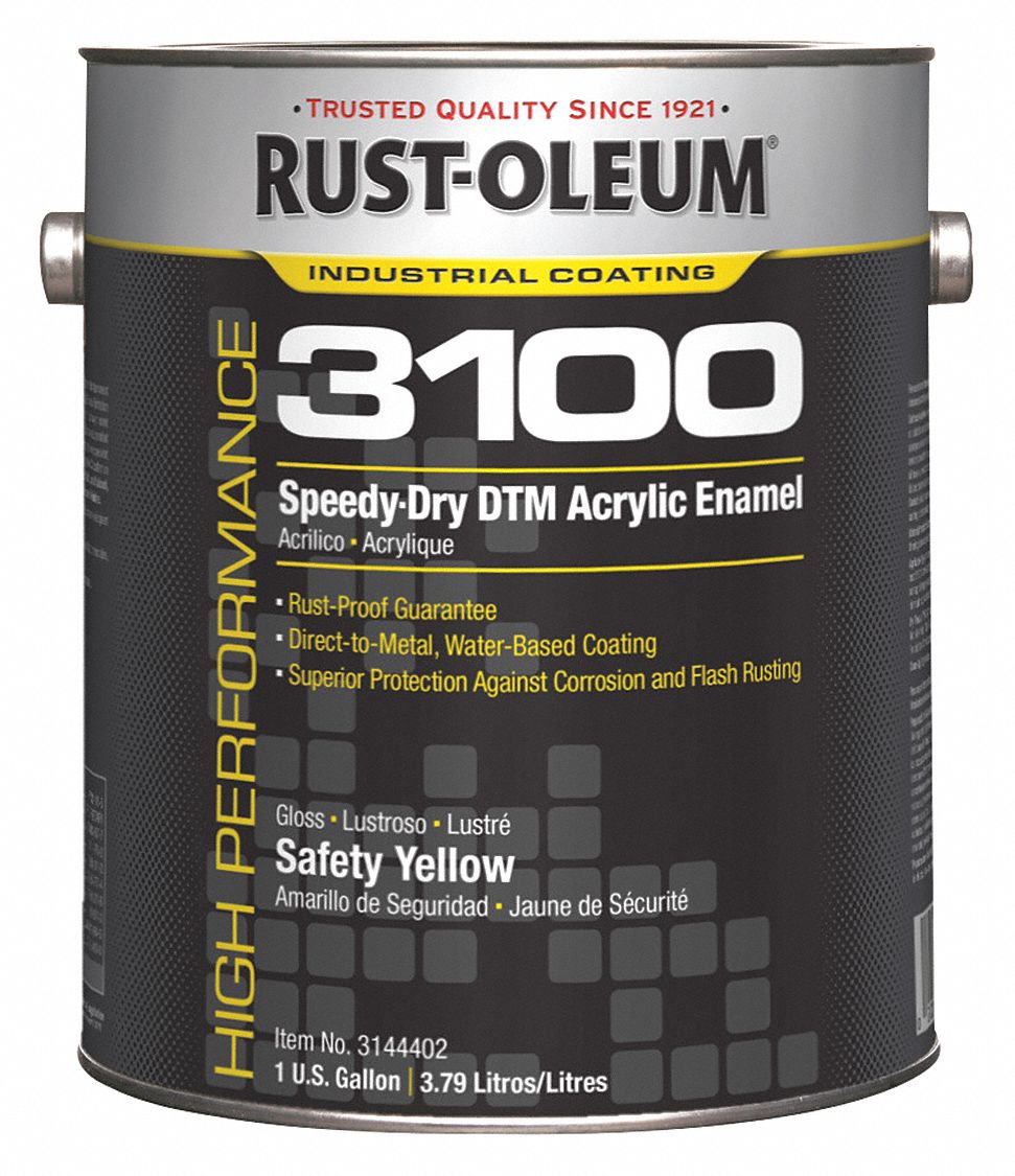 RUST-OLEUM Pintura Interior/Exterior, Acabado Alto Brillo, Tipo de Base