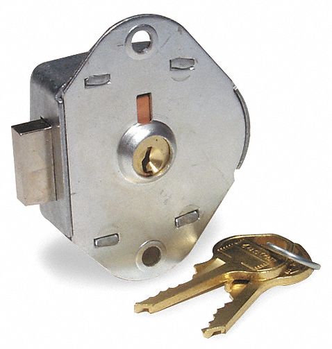 Master Lock 1710 Built-in Locker Lock Includes 2 keys and mounting hardware! 