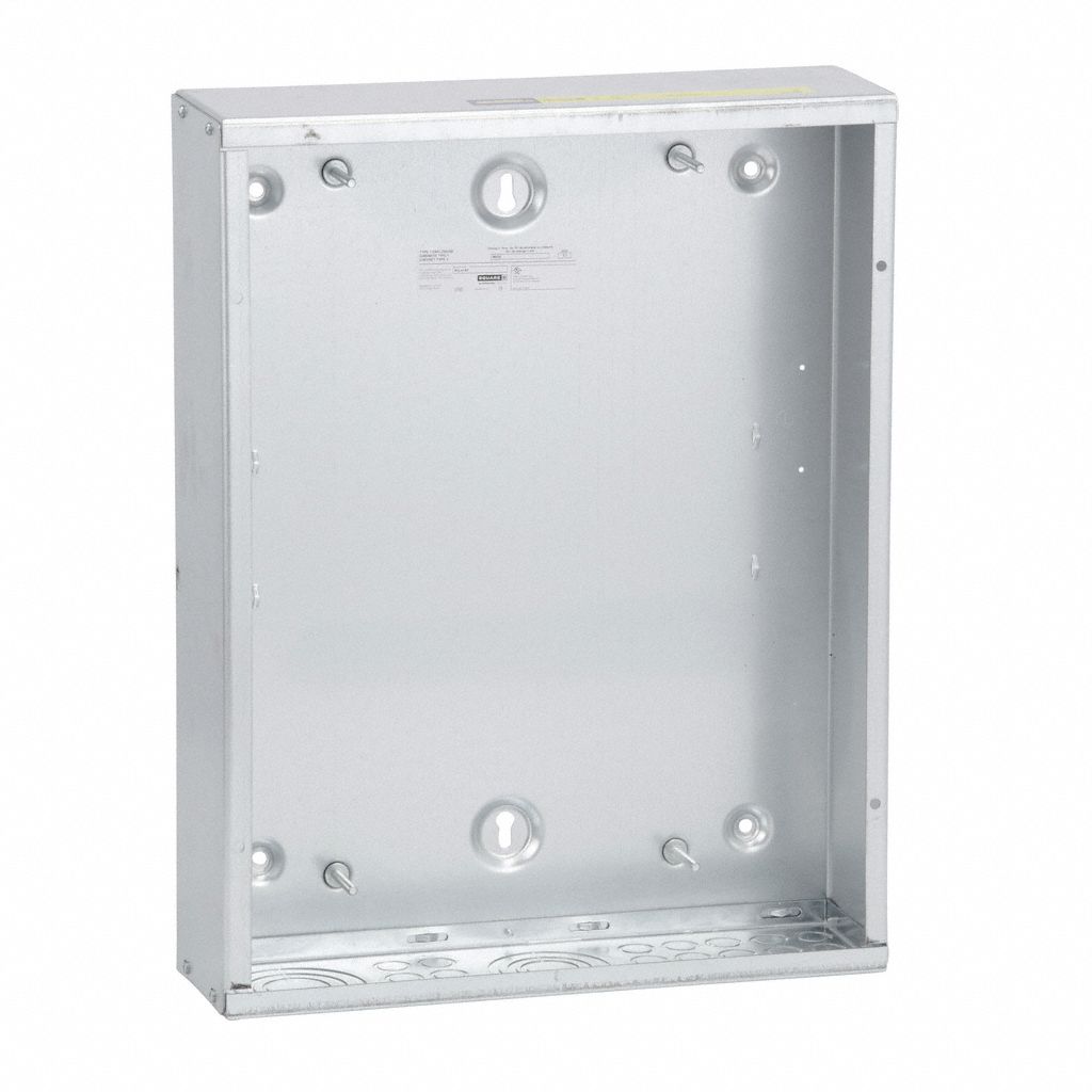 PANELBOARD ENCLOSURE, 26 IN L, NEMA 1, 30 SPACES, SURFACE, 100A