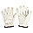 LEATHER DRIVERS GLOVES, M (8), COWHIDE, FULL FINGER, SHIRRED SLIP-ON CUFF, WHITE