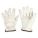 LEATHER DRIVERS GLOVES, M (8), COWHIDE, FULL FINGER, SHIRRED SLIP-ON CUFF, WHITE