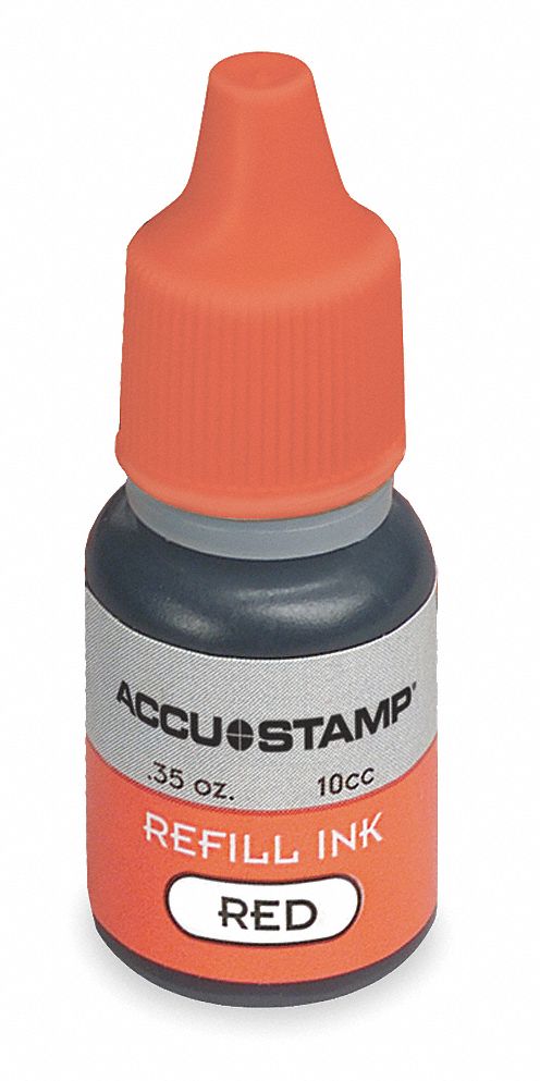 1DAA1 - Pre-Inked Stamps Red 0.35 oz.