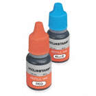 PRE-INKED STAMPS,RED/BLUE,0.35 OZ.,