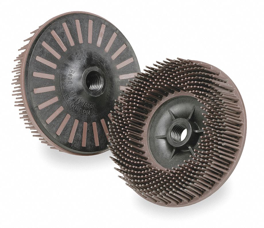 Bristle Disc 4.5 In Dia 3/4 In Trim 36G