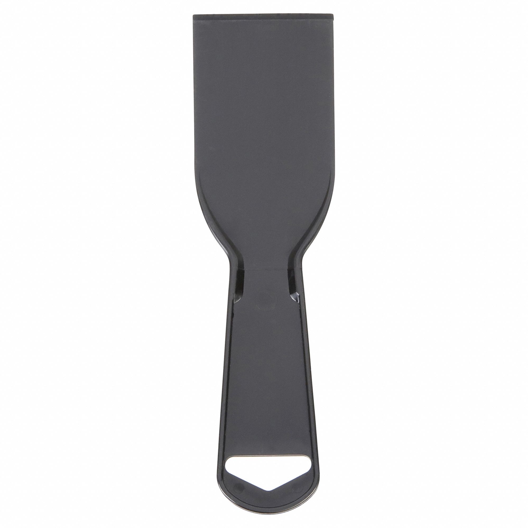 PUTTY KNIFE, PLASTIC BLADE, POLYPROPYLENE HANDLE, STRAIGHT BLADE, 2IN
