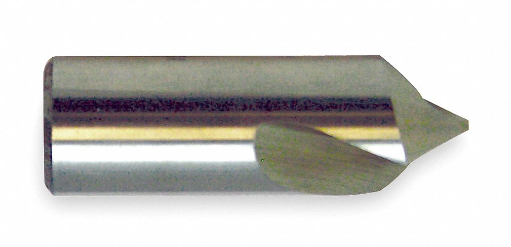 Spotting Drill Bit: 1/8 in Drill Bit Size, 3/8 in Flute Lg, 1 1/4 in Overall Lg