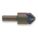 COUNTERSINK, ⅜ IN BODY DIAMETER, ¼ IN SHANK DIAMETER, BRIGHT/UNCOATED FINISH, 1¾ IN L