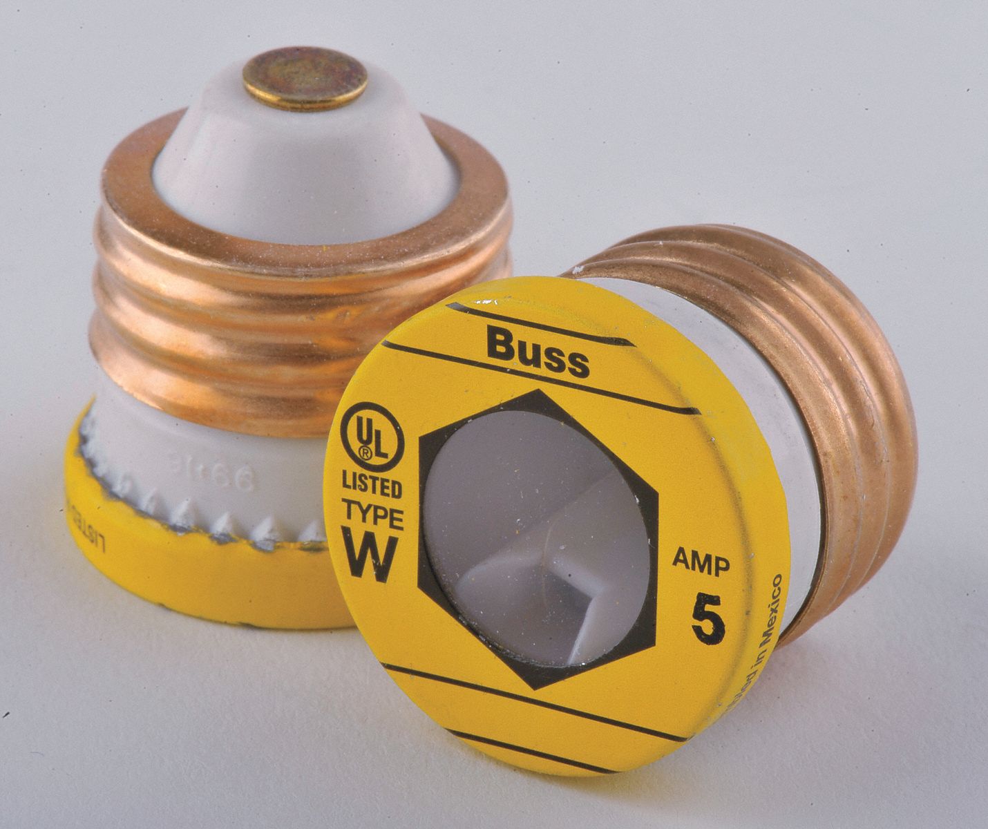 Fast Acting, Screw-In (Type W), Fuse, W Series, 125VAC, Indicating