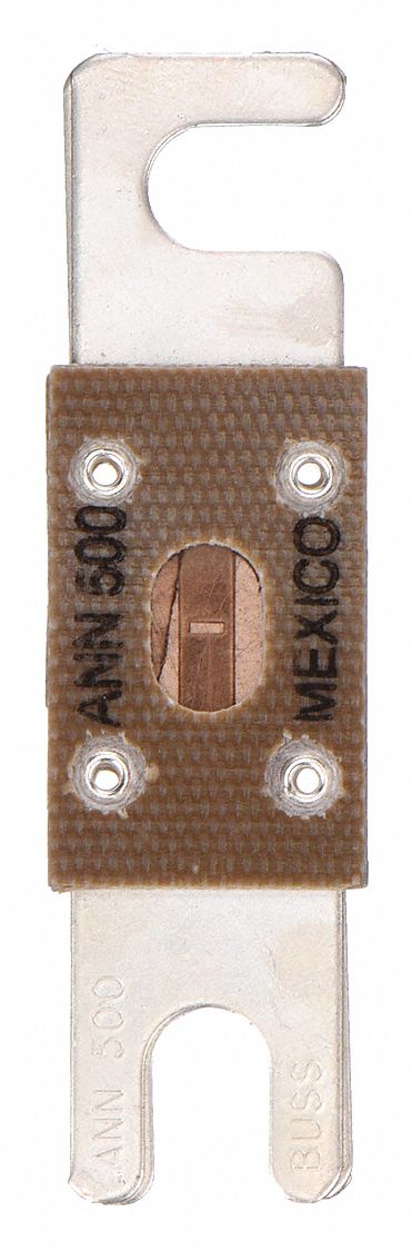 Forklift Limiter Fuse: Bolt-On, Very-Fast-Acting, 500 A, 80 V DC, Indicating