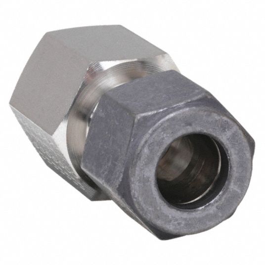 Compression Tube Fitting 1/2 OD Tube Plug End Cap Stainless Steel