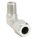 MALE ELBOW: 90 °  ELBOW ADAPTER, MALE FLARELESS BITE X MNPTF, FOR ⅜ IN TUBE OD, FERULOK