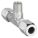 MALE BRANCH TEE: ADAPTER TEE, COMPRESSION X COMPRESSION X MNPT, FOR ¼ X ¼ IN TUBE OD, FERULOK