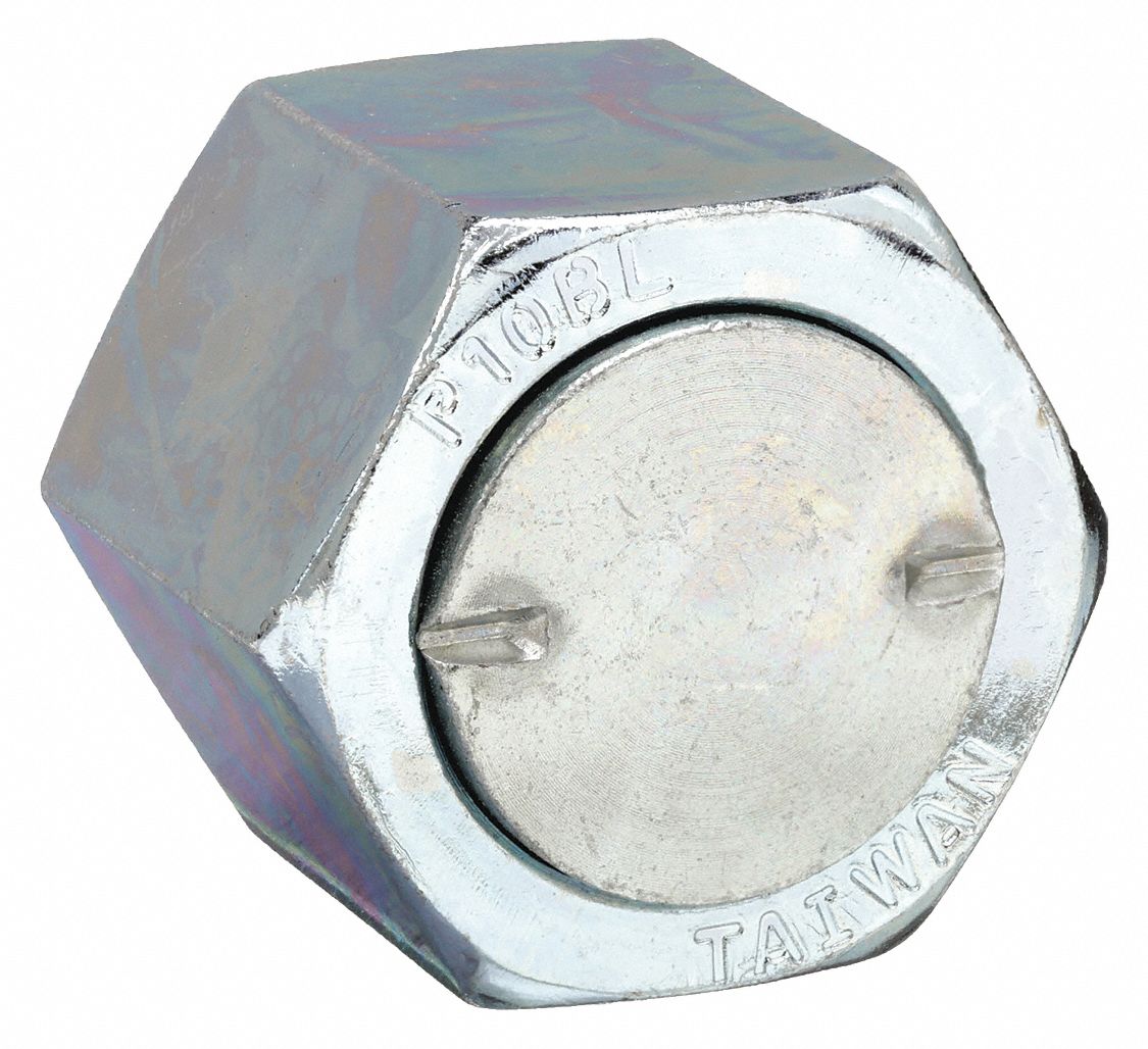 CAP: CAP, O-RING FACE SEAL, 250 ° F MAX OP TEMP, 9,200 PSI, ZINC NICKEL STEEL, SEAL-LOK