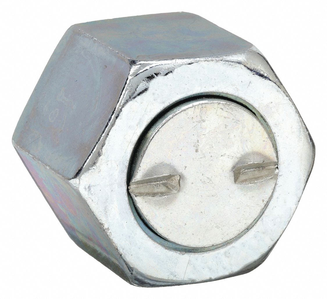 CAP: CAP, O-RING FACE SEAL, 250 ° F MAX OP TEMP, 6,000 PSI, ZINC NICKEL STEEL, SEAL-LOK