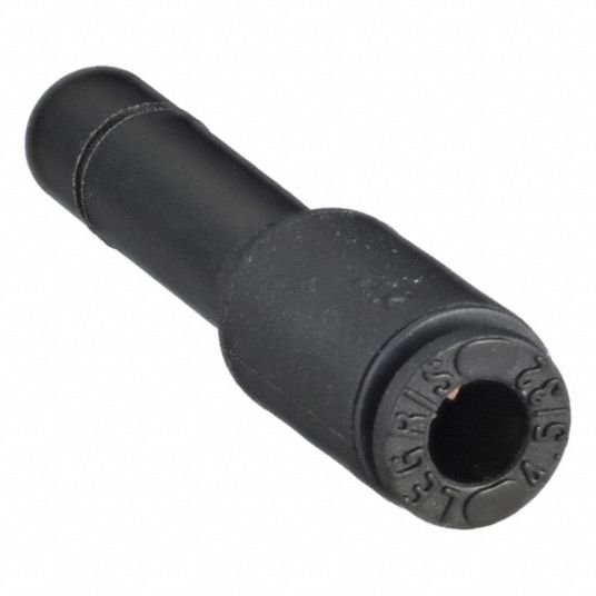 LEGRIS, Straight, 4 mm OD x 6 mm OD Size, Push-Fit Adapter Fitting ...
