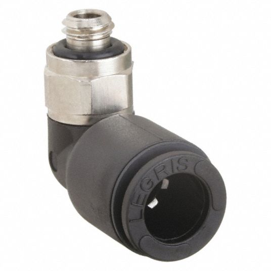 Legris - Push-To-Connect Tube to Metric Thread Tube Fitting: Male